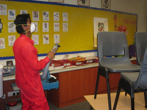 Singapore American School Bio-Decontamination